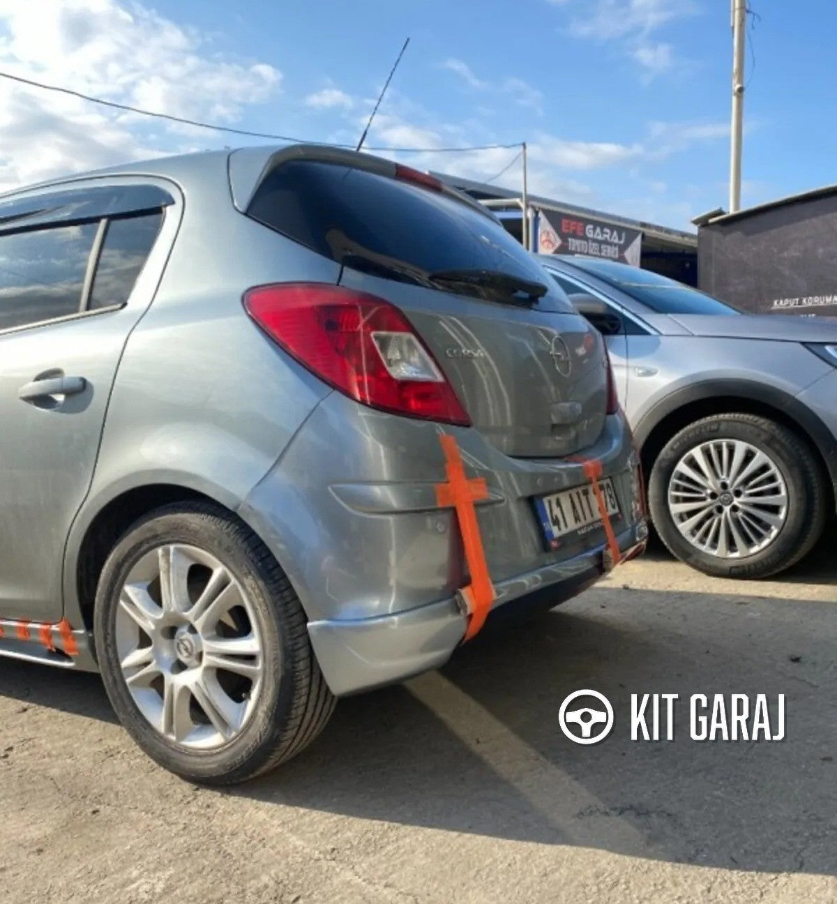 Opel Corsa D Arka Ek (Plastik)