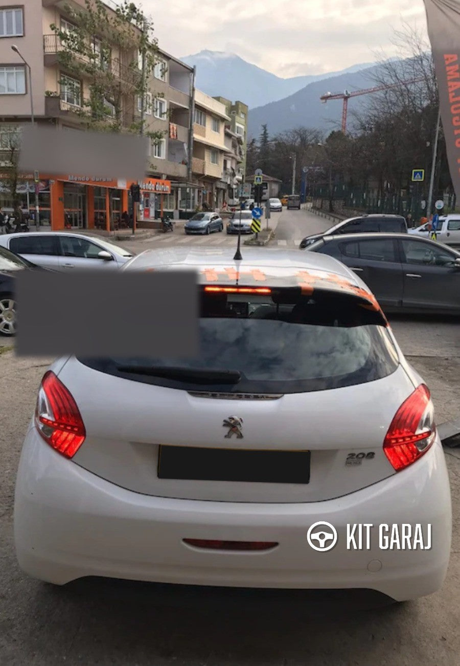 Peugeot 208 Spoiler Kapağı