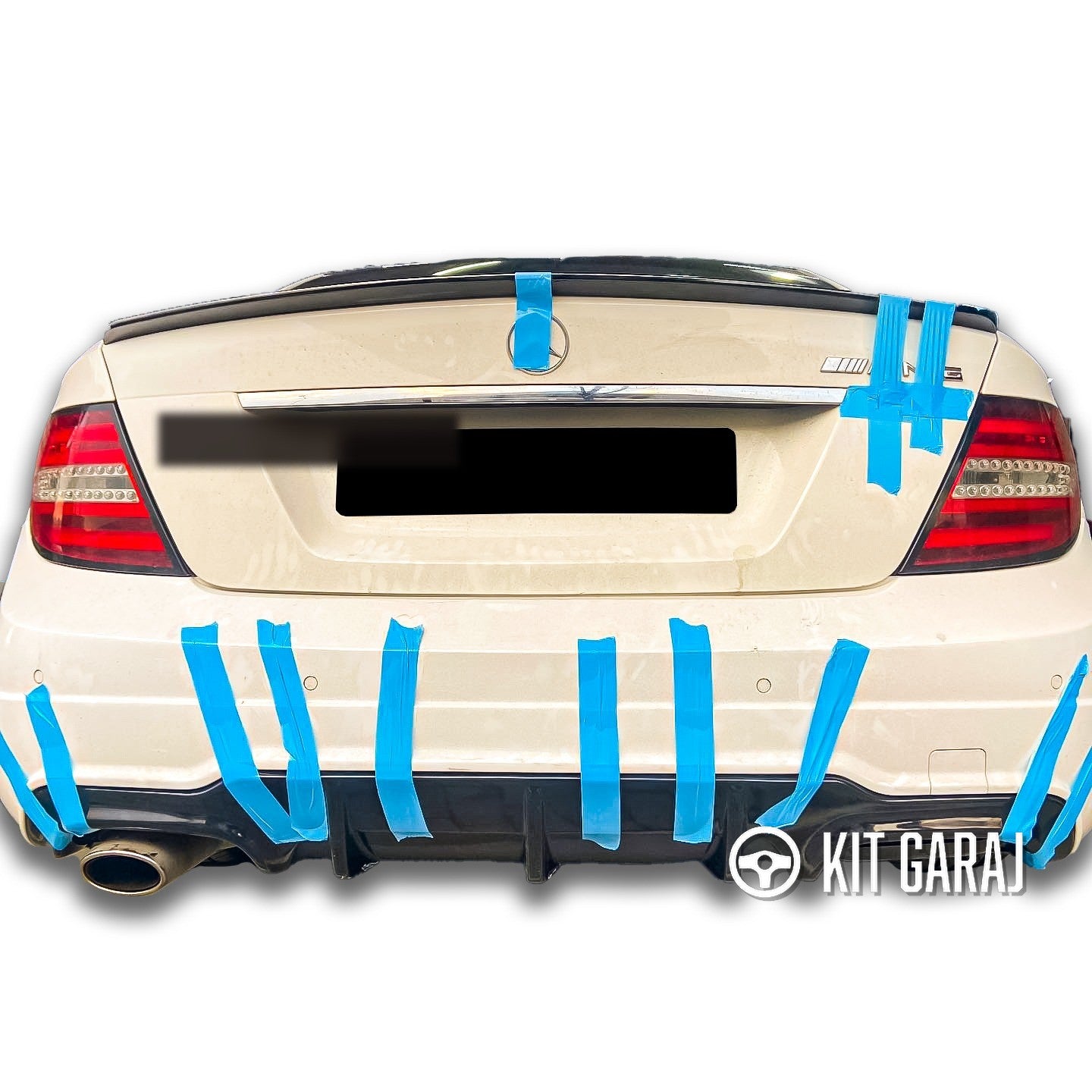 Mercedes-Benz W204 C180 Uyumlu Makyajlı Difüzör (Plastik)