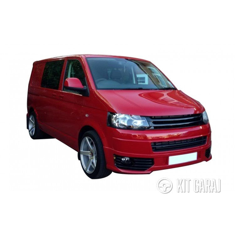 Volkswagen Transporter T5 Serisi (2010-2016) Uyumlu Ön Tampon Ek (Plastik)