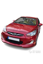 Hyundai Accent Blue 2011-2019 Uyumlu Ön Ek Plastik Koruyucu Dayanıklı & Koruyucu Boyasız