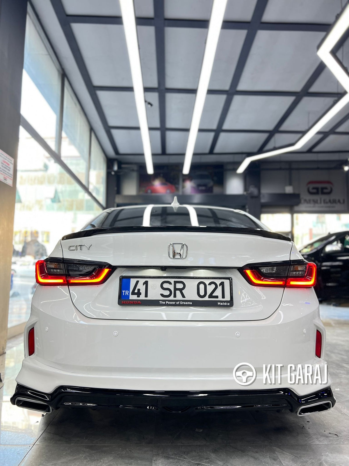 Honda City 2022 Arka Ek (Plastik) Boyasız