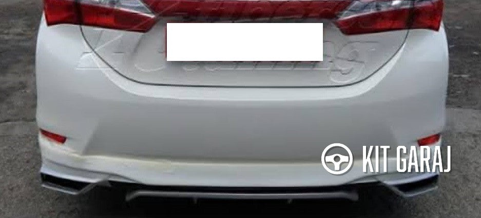 Toyota Corolla Custom Arka Ek (plastik)