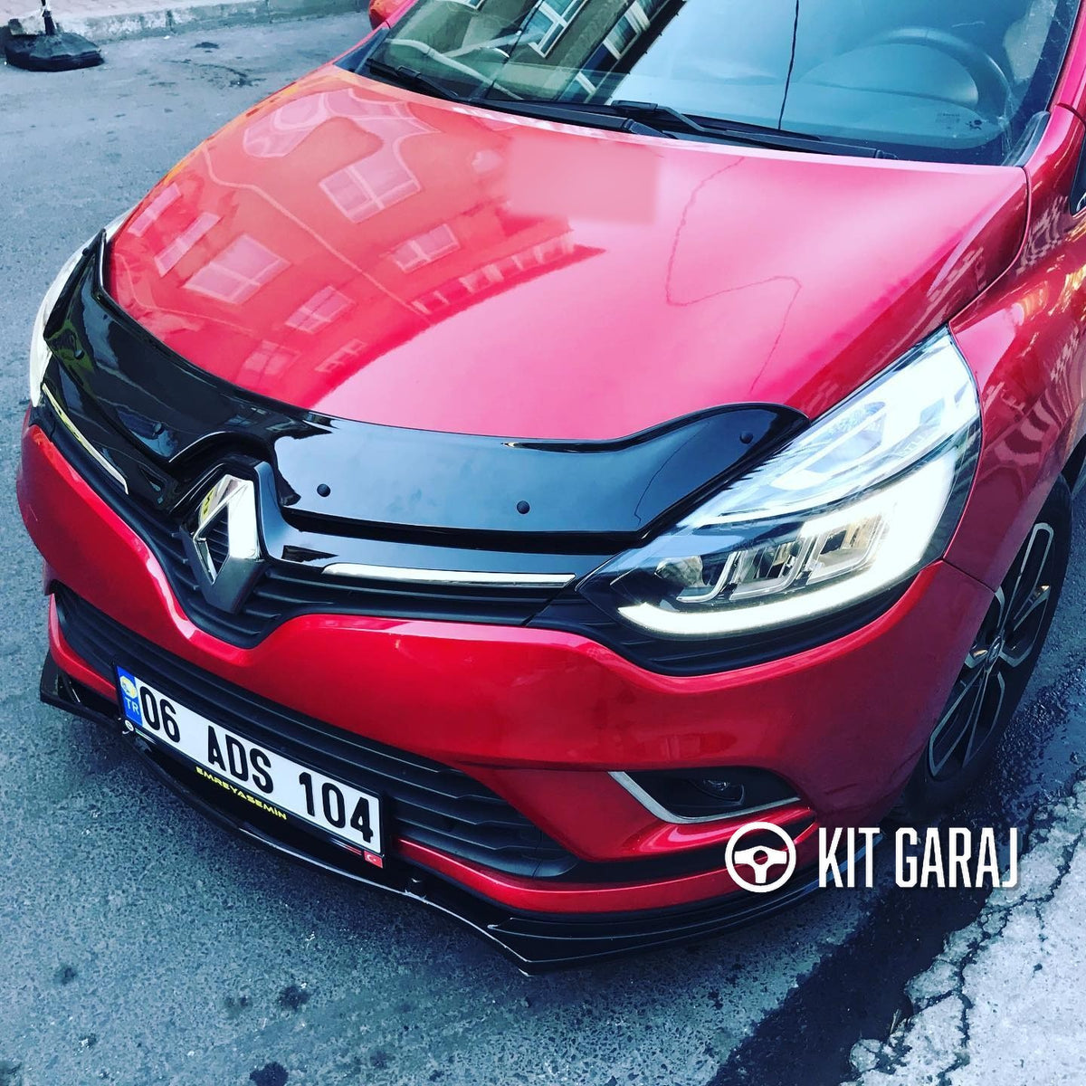 Renault Clio Ön Lip (Plastik) Boyasız