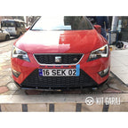 Seat Leon 2012 Mk3 FR Parlak Siyah Ön Lip (Plastik) Boyalı