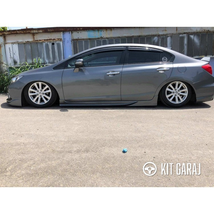 Honda Civic FD6 Uyumlu Mugen Rr Yan Marşpiyel Plastik Sportif & Dayanıklı