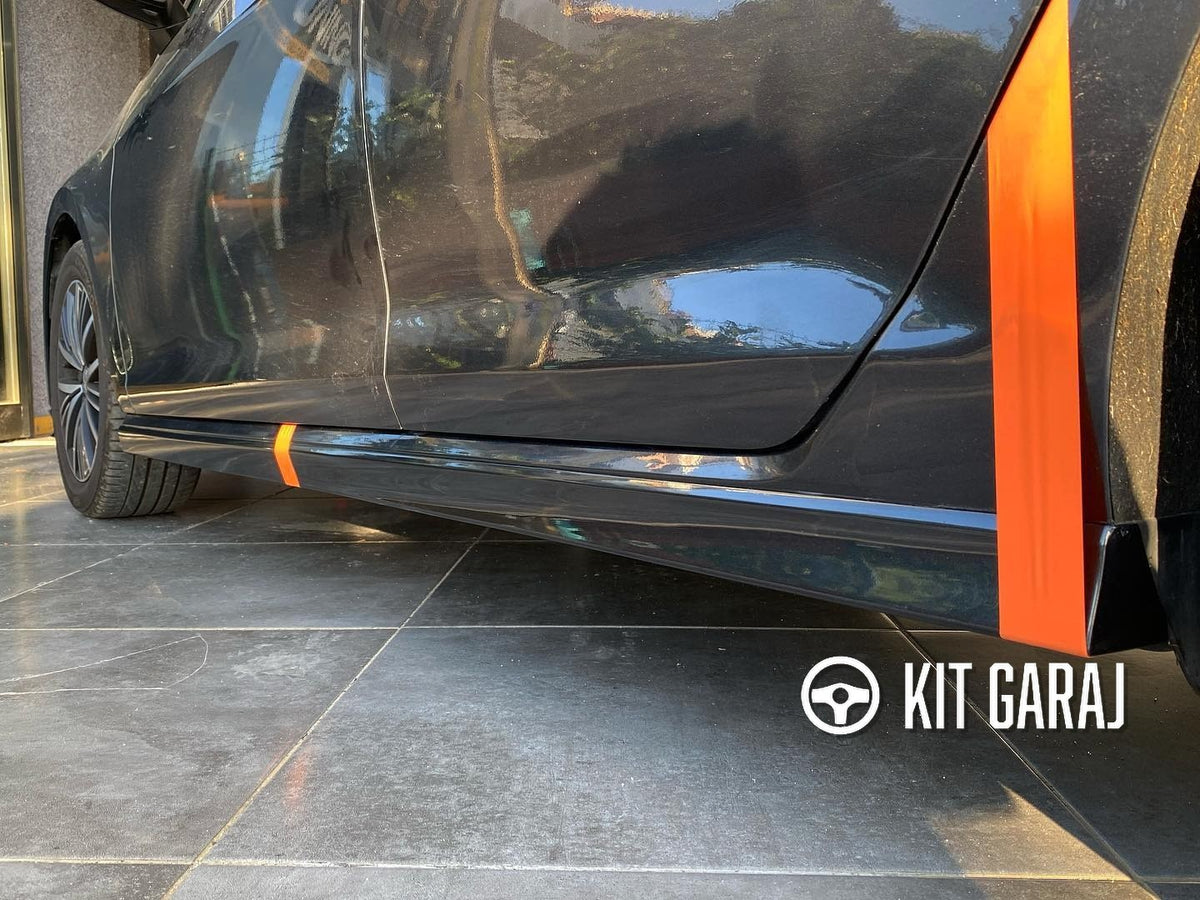 Volkswagen Golf 7 Oettinger Yan Marşpiyel (Çift) (Plastik)