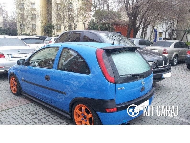 Opel Corsa C Yan Marşpiyel (Plastik) Uyumlu
