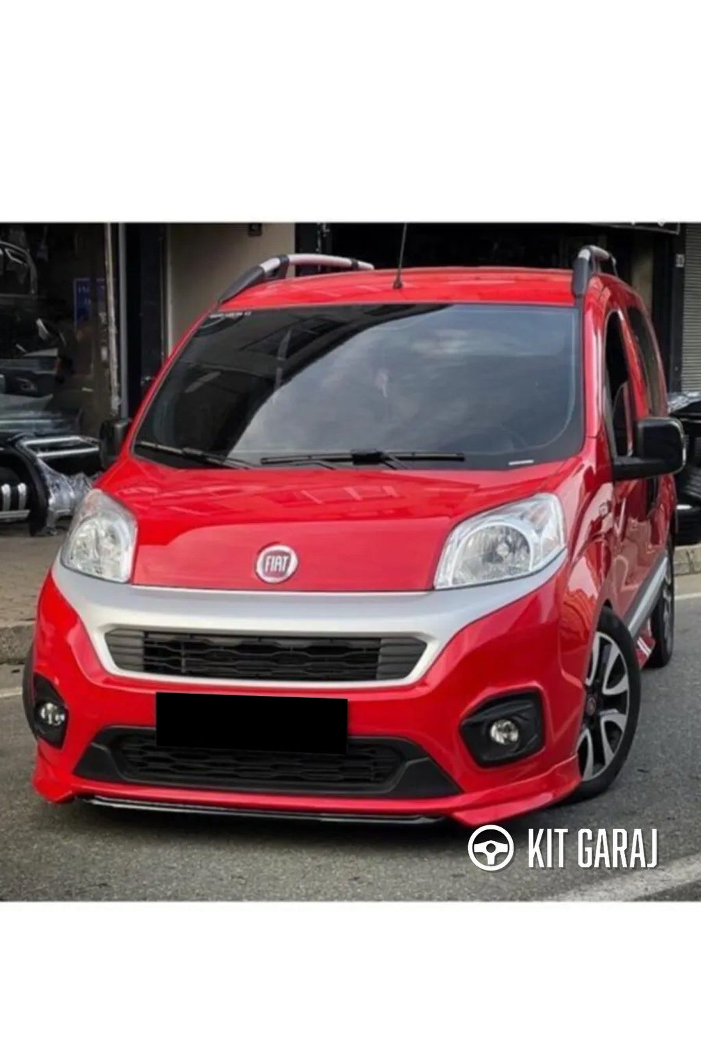 Fiat Fiorino Uyumlu Abt Ön Tampon Eki Plastik Boyasız 2017