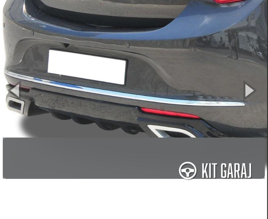 Opel Astra J Egzoz Görünümlü Difüzör (Plastik)