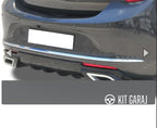 Opel Astra J Egzoz Görünümlü Difüzör (Plastik)