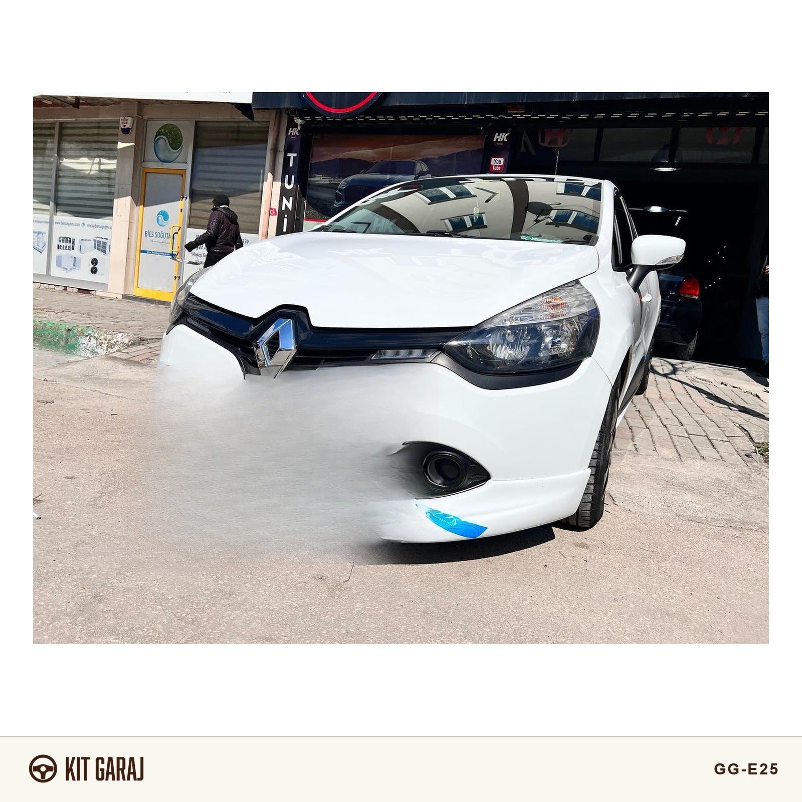 Renault Clio Makyajsız Ön Ek (Plastik) Boyasız