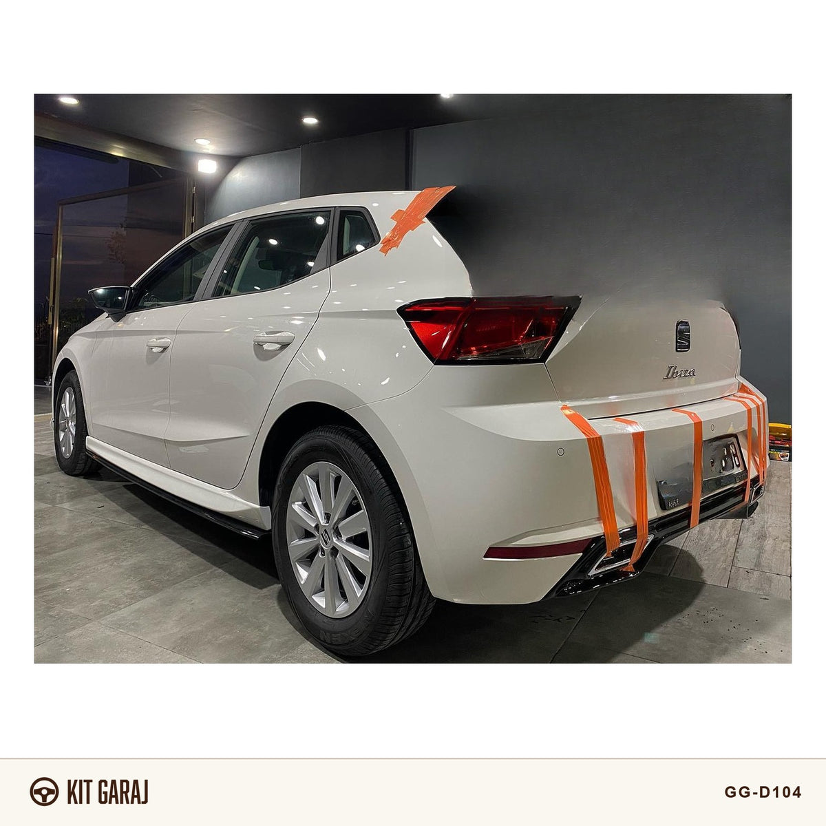 Seat Ibiza 2018+ Piano Black Difüzör (Plastik) Boyalı