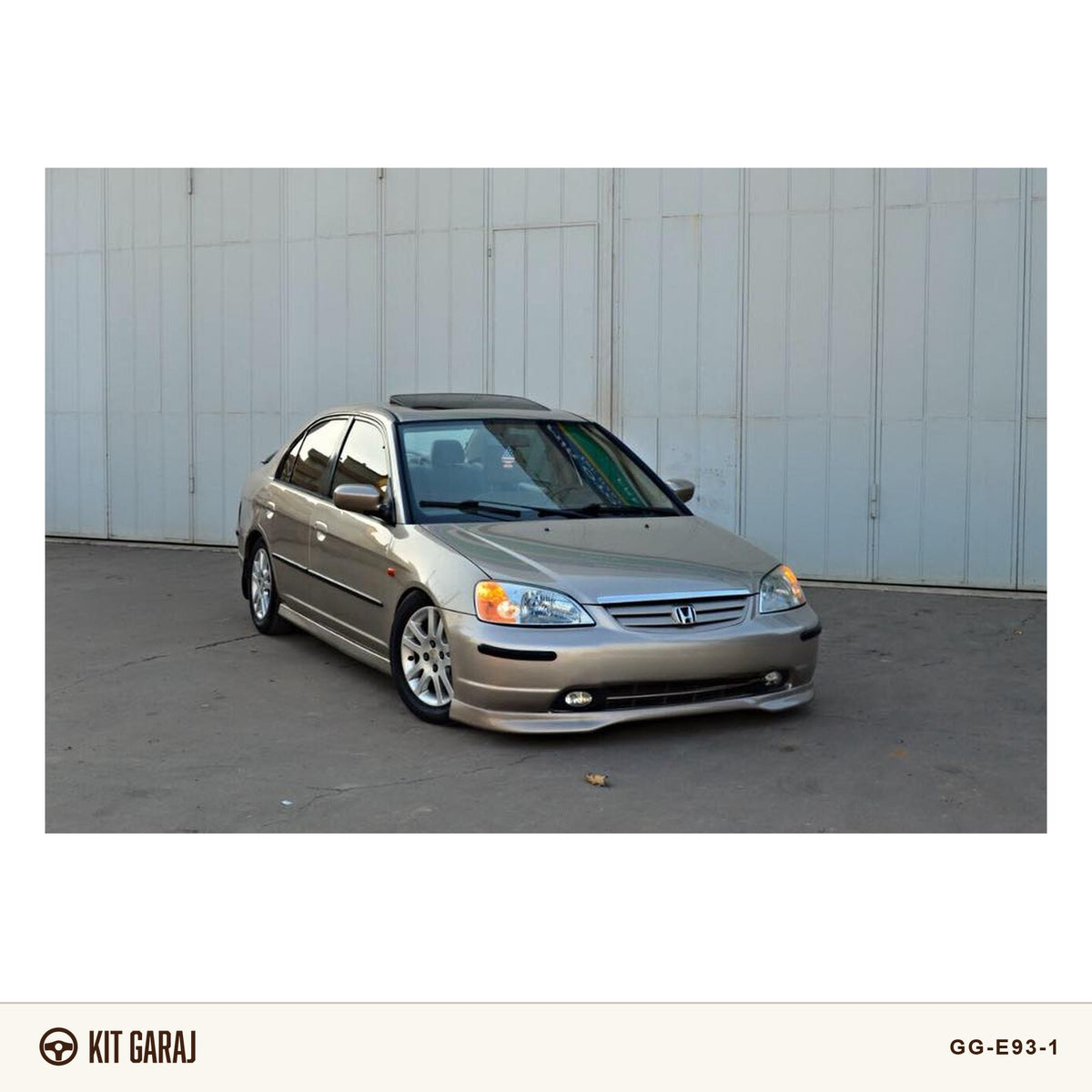 Civic Vtec2 01-03 Typer Ön Ek (Plastik) No: 1