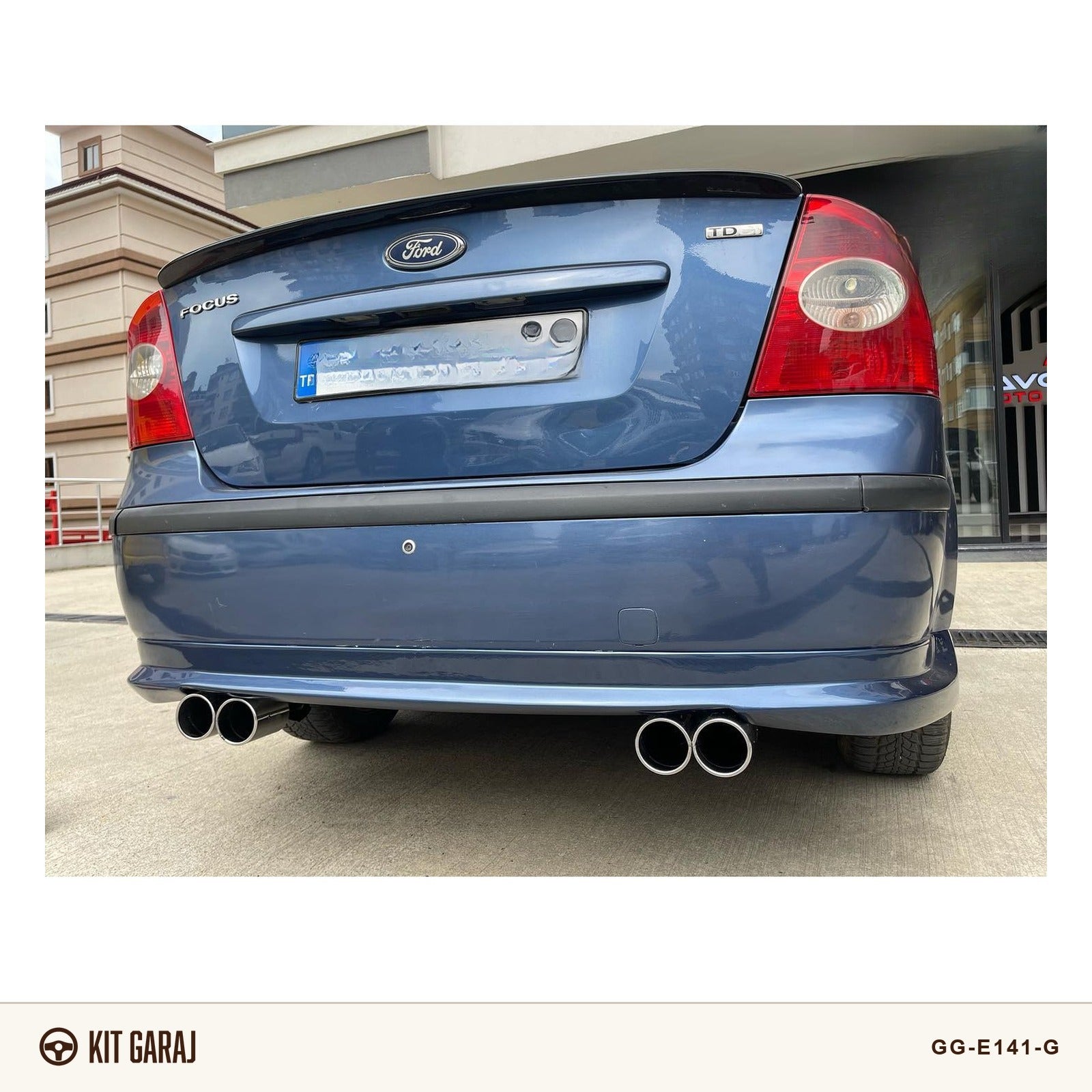 Ford Focus 2 Sedan Arka Ek | Dayanıklı Plastik | Boyasız | Kolay Montaj