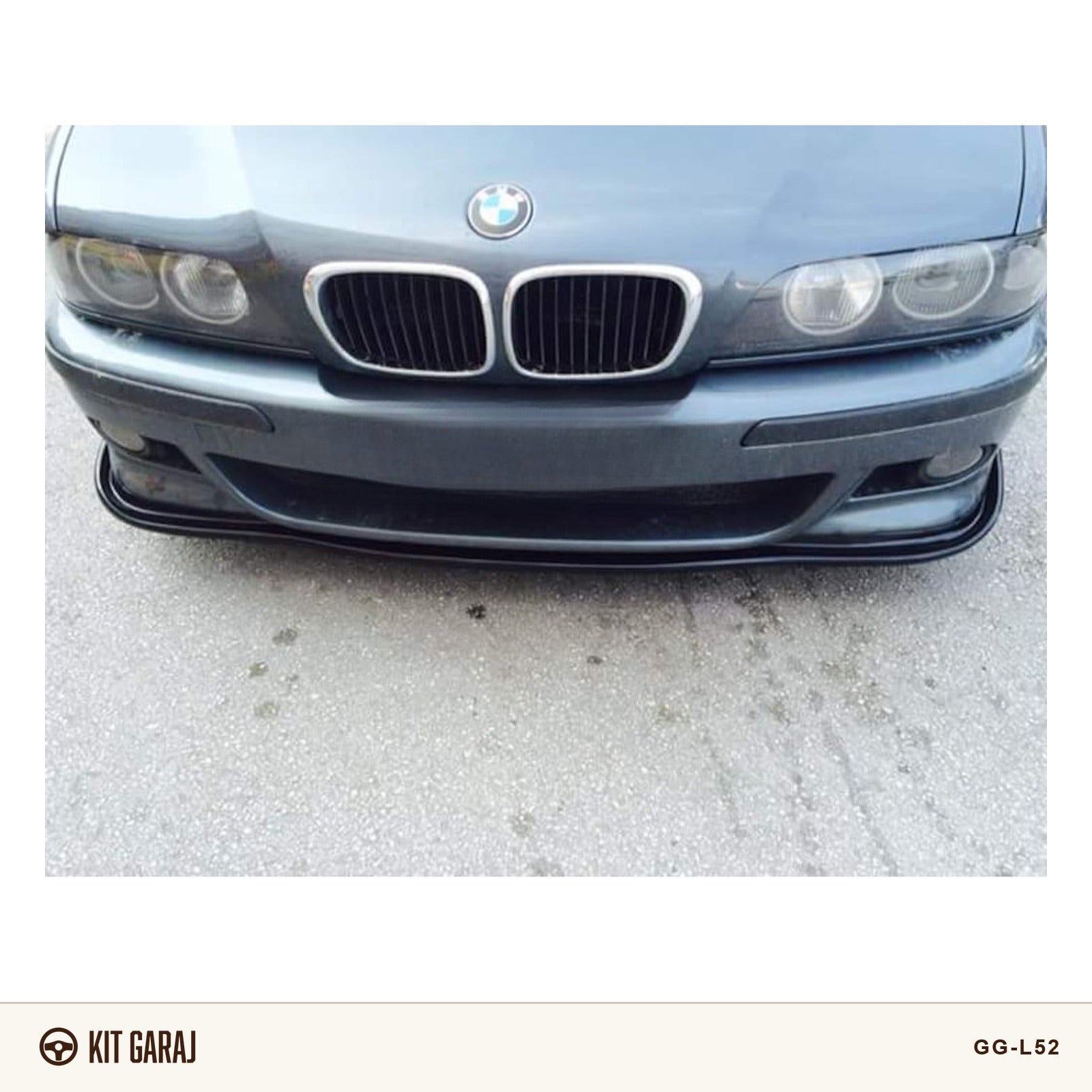 BMW E39 M5 Piano Black Ön Lip (Plastik) Boyalı