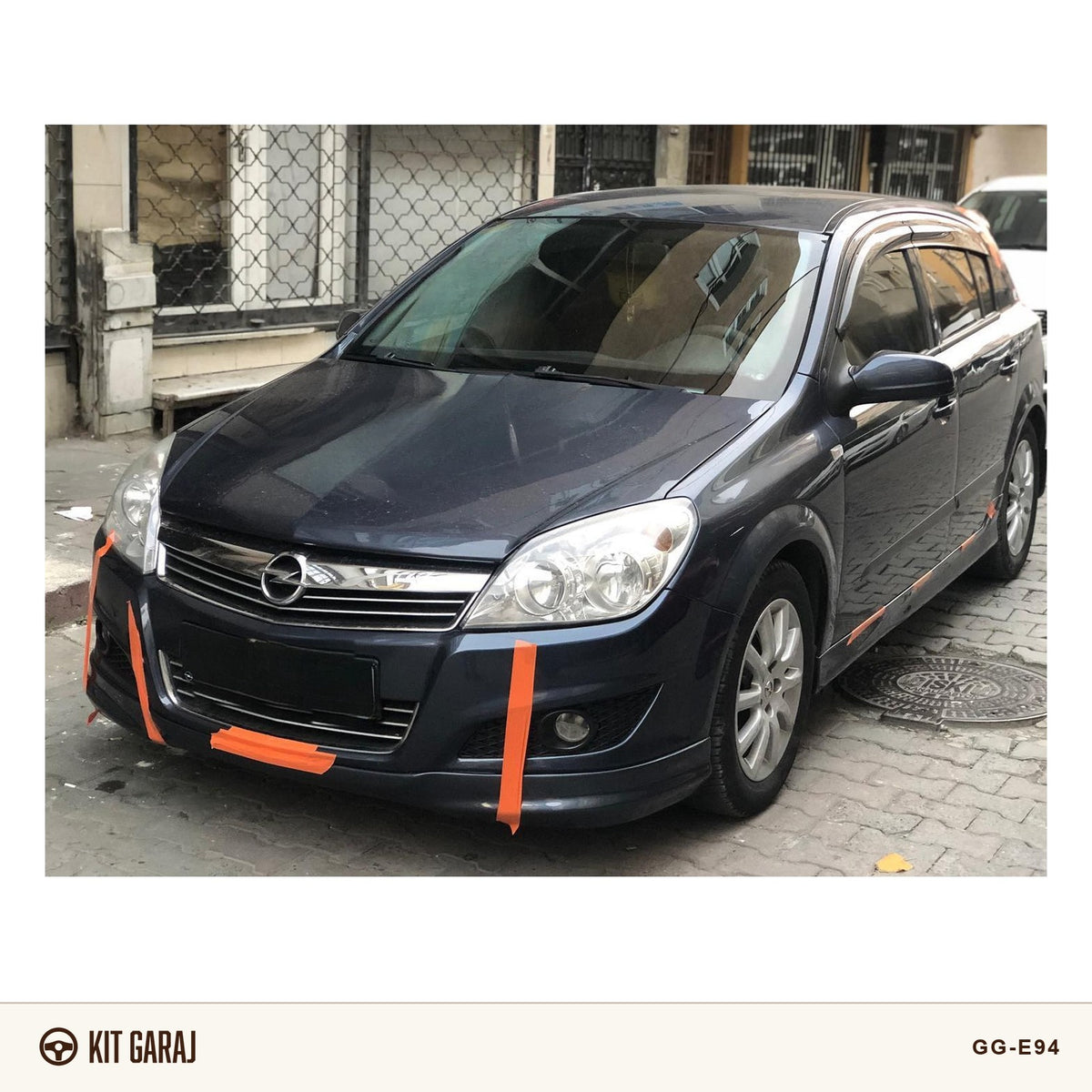 Opel Astra Makyajlı Ön Ek (Plastik) Boyasız