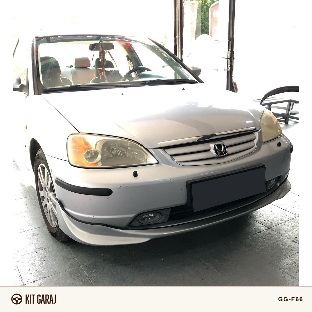 HONDA CİVİC VTEC2 S2000 MAKYAJSIZ KASA ÖN TAMPON EKİ FİBERGLASS BOYASIZ