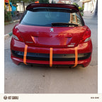 Peugeot 207 Piano Black Arka Ek (Plastik) Boyalı