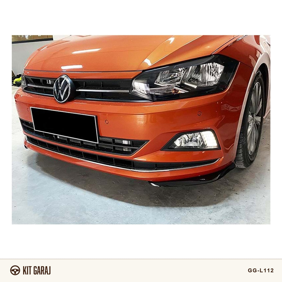 Volkswagen Polo Piano Black Flap (Plastik) Boyalı
