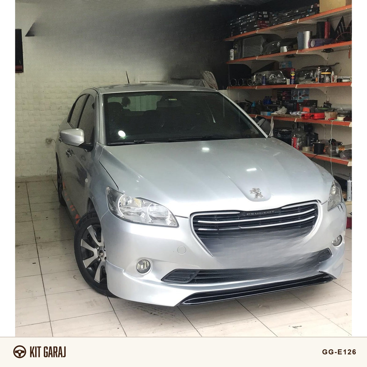 Peugeot 301 Makyajsız Ön Ek (Plastik) Boyasız
