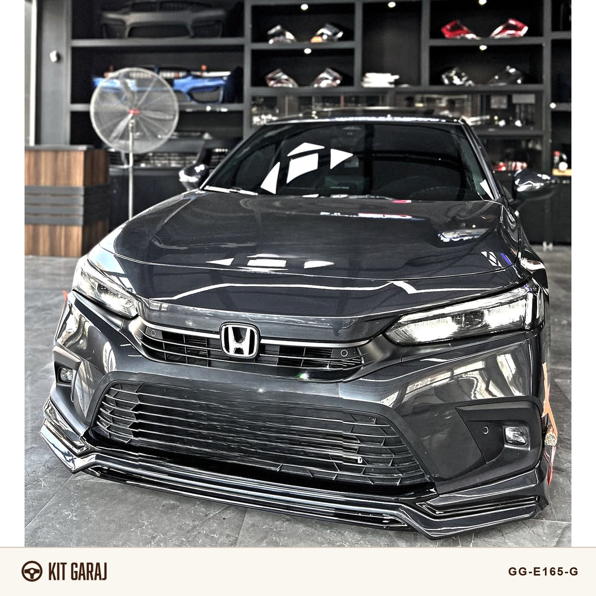 Honda Civic 2022 Ön Ek (Plastik) Boyasız