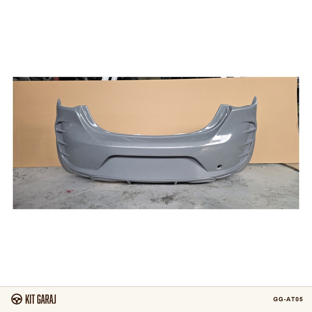 Seat Leon Mk2 2005-2012 Aero Arka Tampon (Plastik) Boyasız