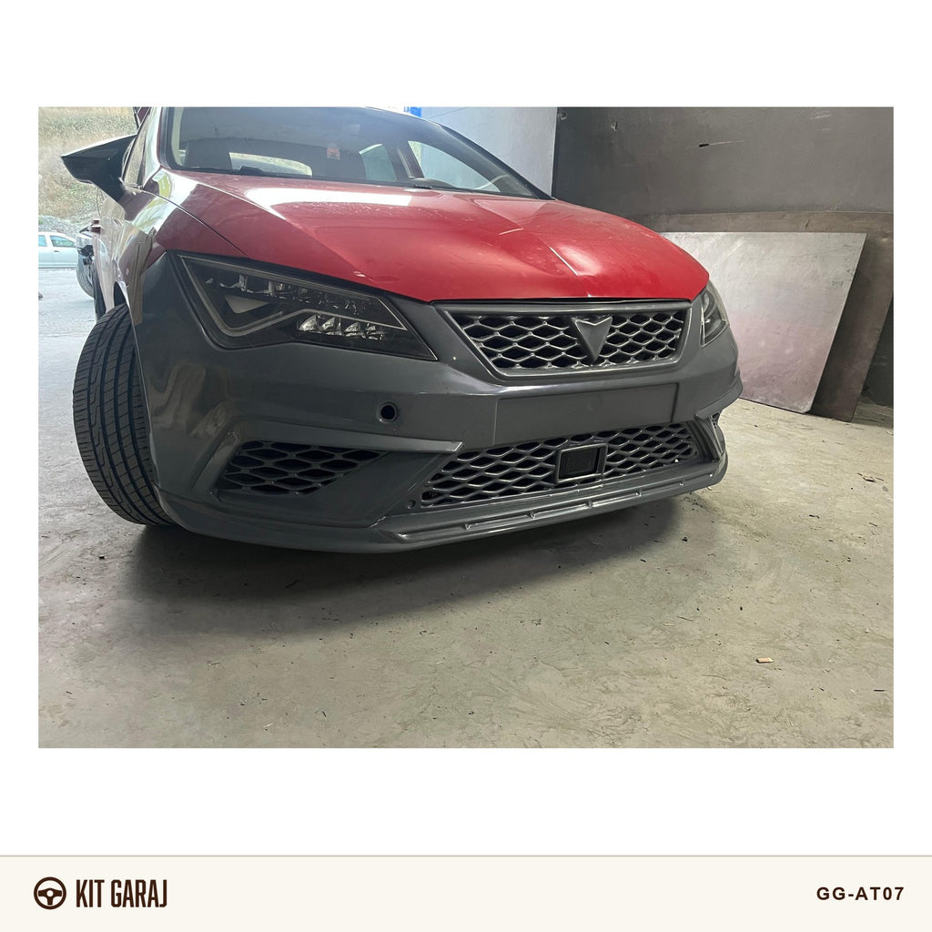 Seat Leon Mk3 2012-2020 Cupra Ön Tampon (Plastik) Boyasız