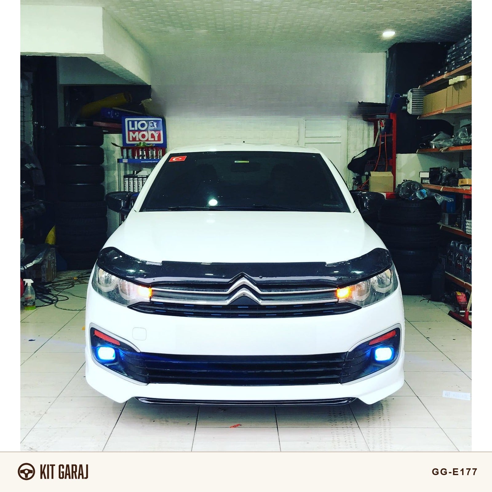Peugeot 301 Makyajlı Ön Ek (Plastik) Boyasız