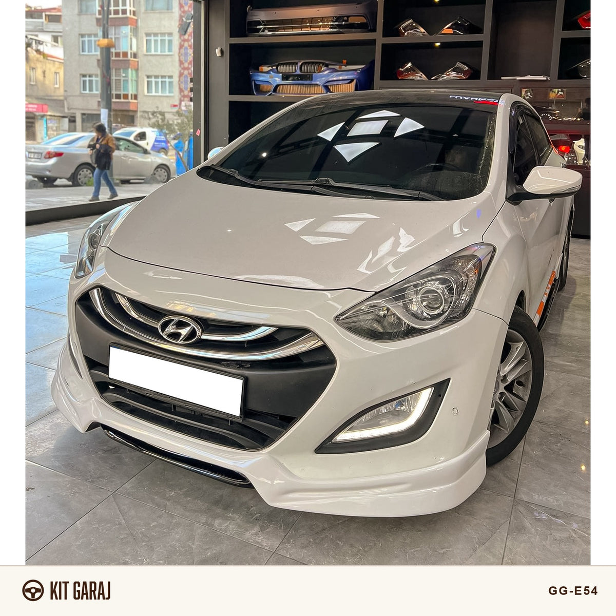 Hyundai I30 Custom Ön Ek (Plastik)