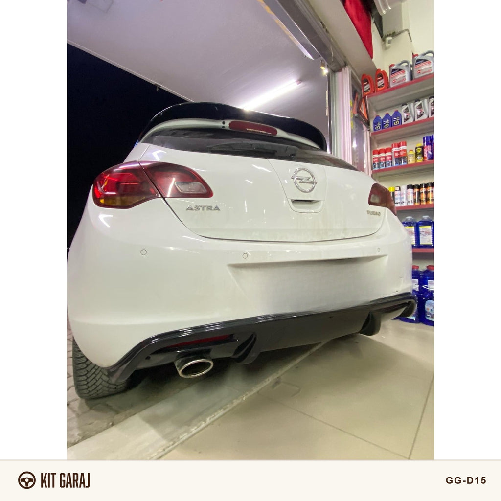 Opel Astra J HB 2009-2015 Irmscher Piano Black Difüzör (Plastik) Boyalı