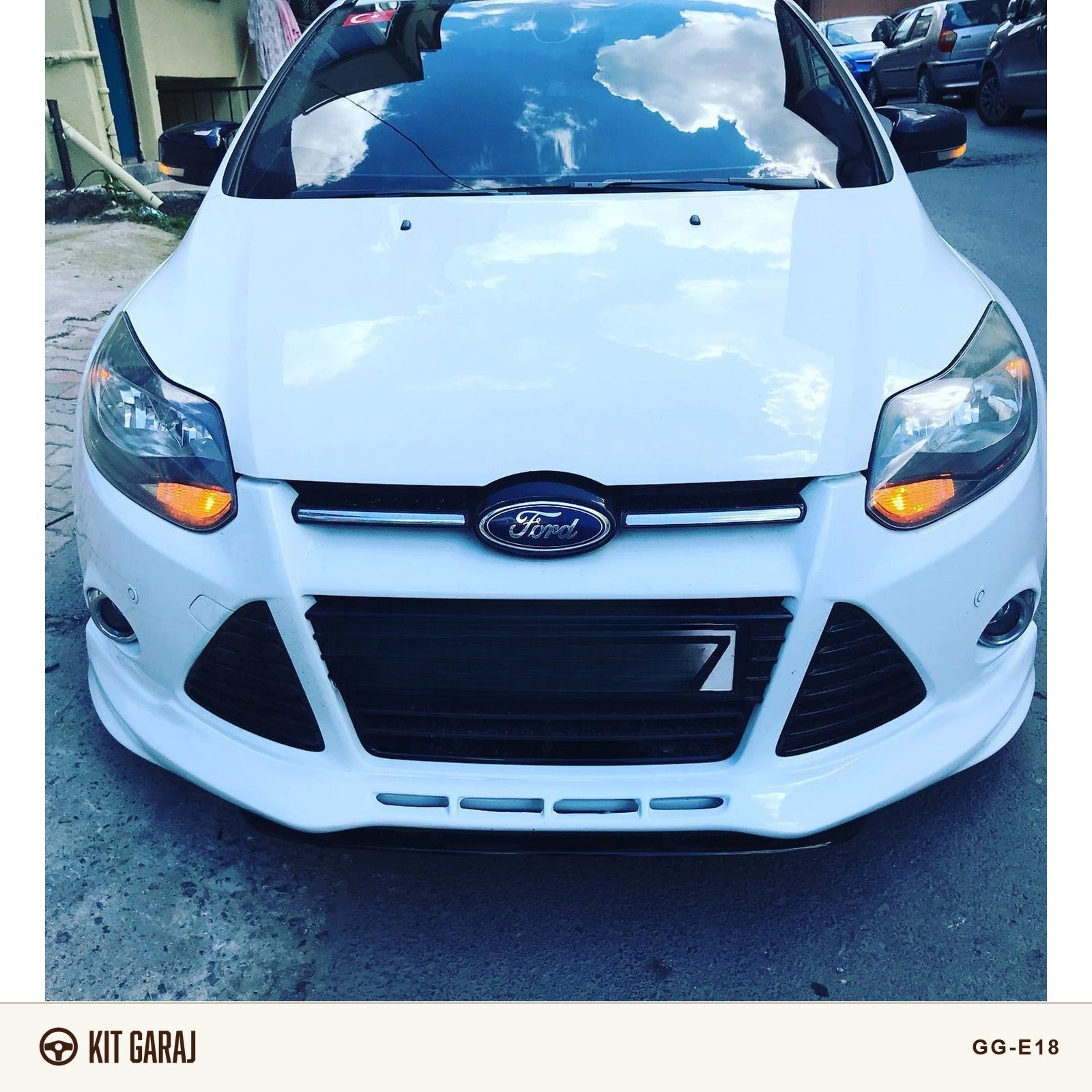 Ford Focus Makyajsız 2012 Ön Ek (Plastik) Boyasız