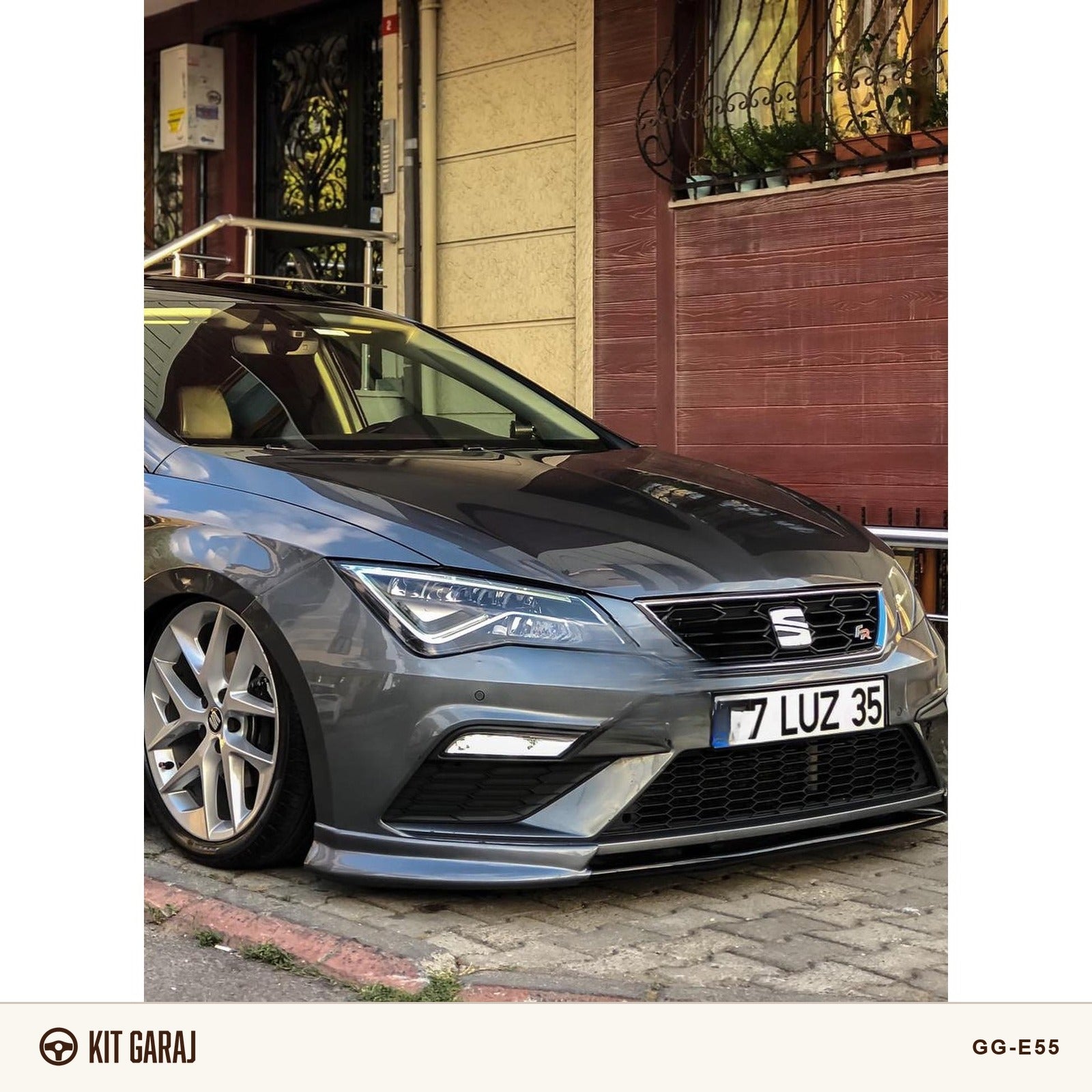 Seat Leon Mk3 FR 2017-2020 Ön Ek (Plastik) Boyasız