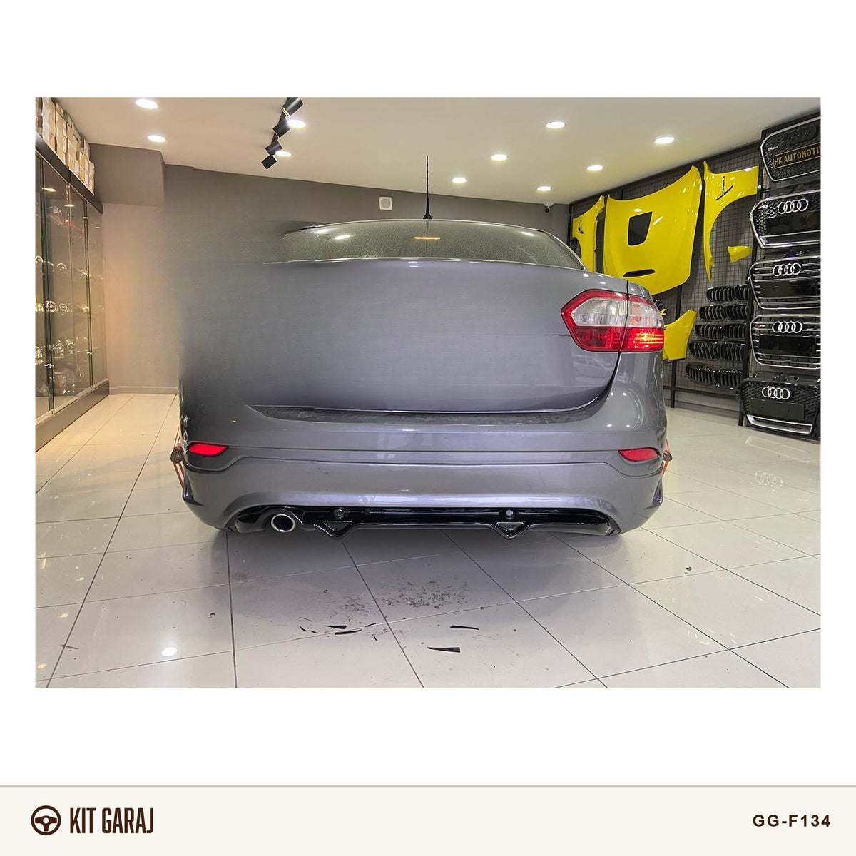 Renault Fluence Arka Ek (Plastik) Boyasız