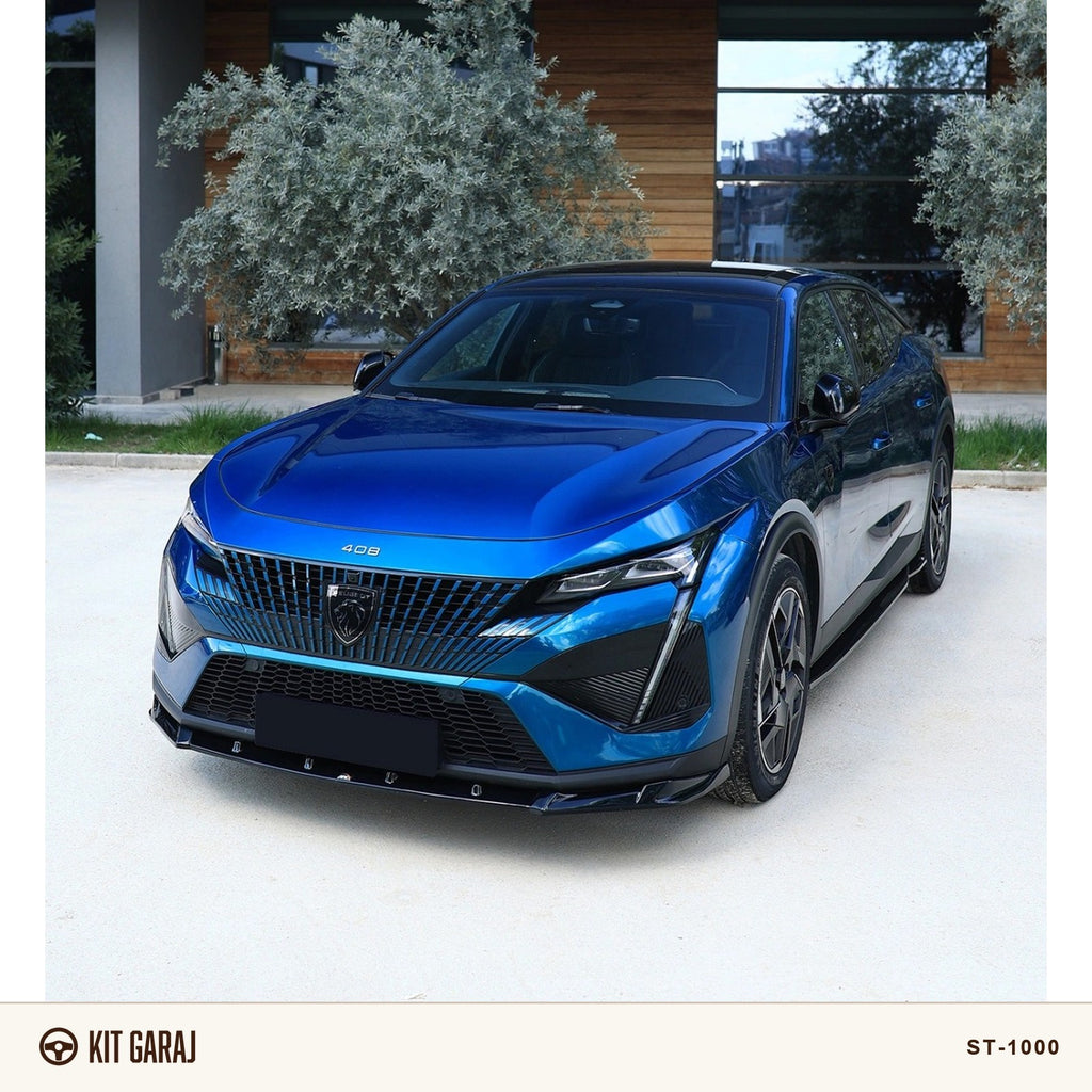 Peugeot 408 Piano Black Ön Lip (Plastik) Boyalı