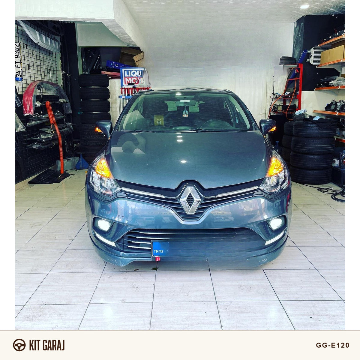 Renault Clio Makyajsız Ön Ek (Plastik) Boyasız
