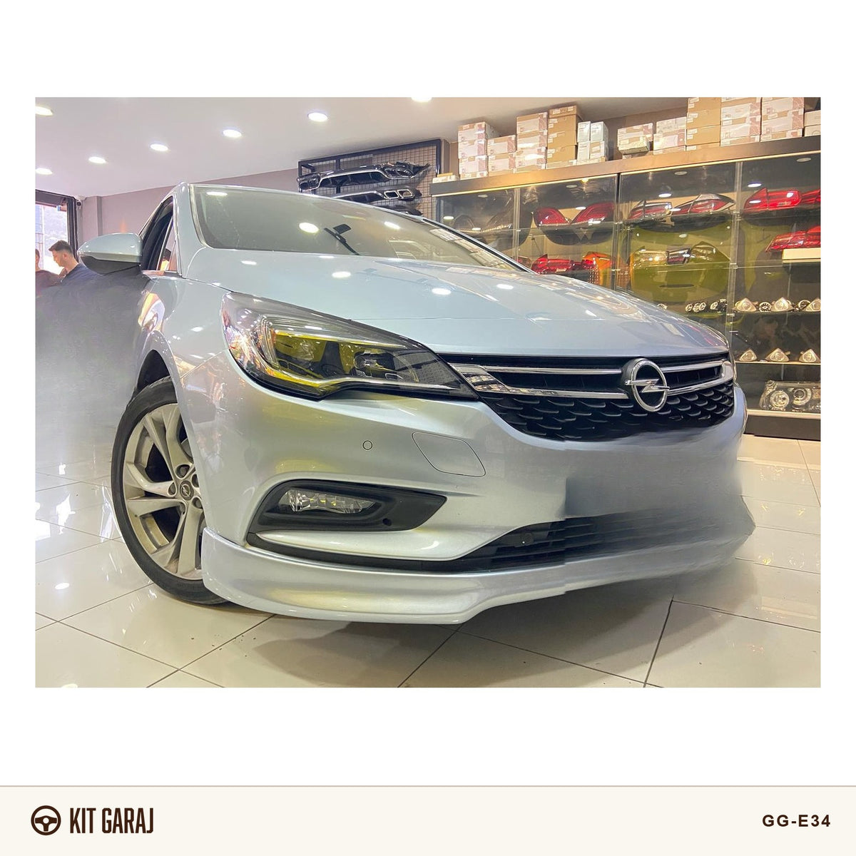 Opel Astra K 2015-2021 Ön Ek (Plastik) Boyasız