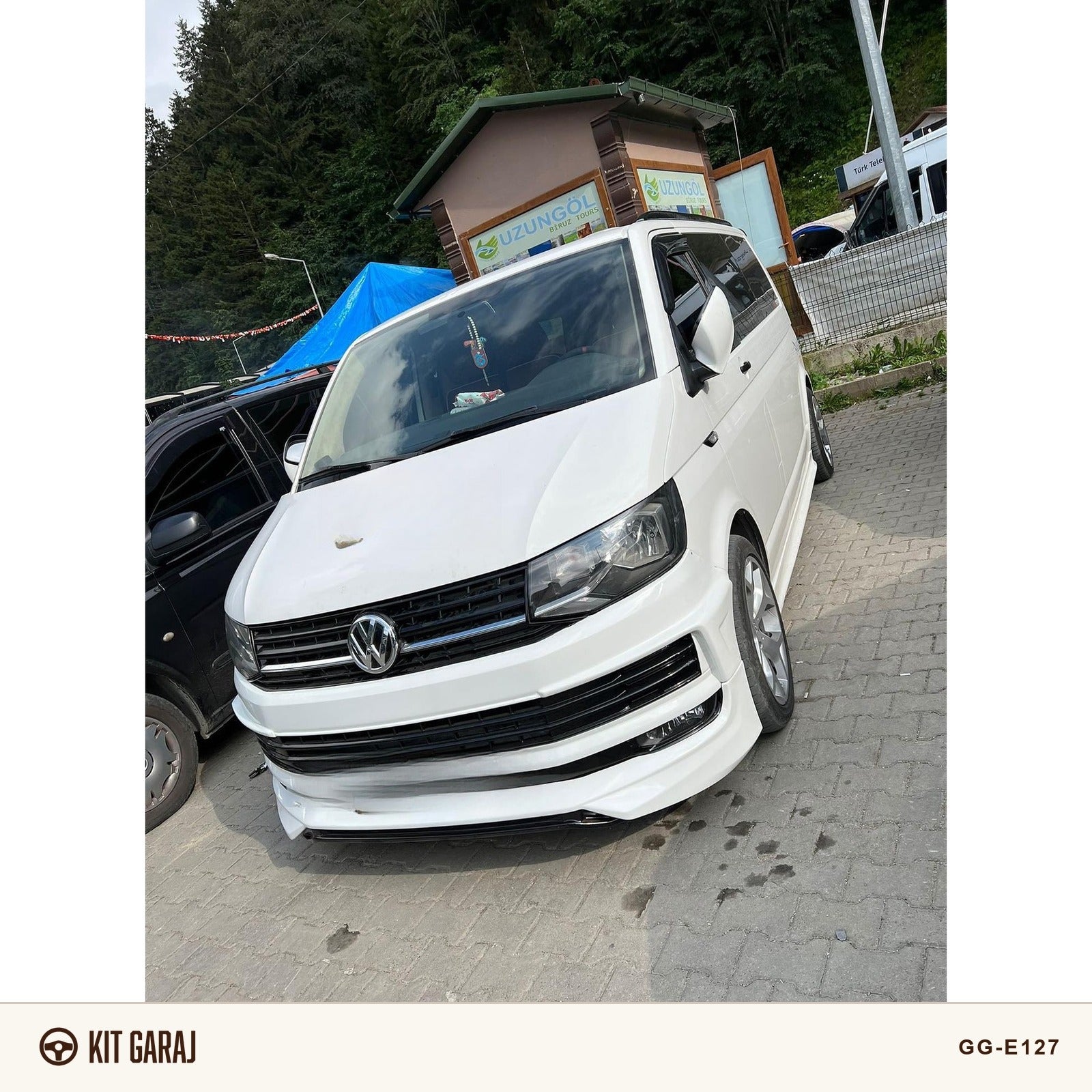 Volkswagen Transporter T7 Abt 3 Parça Ön Ek (Plastik)