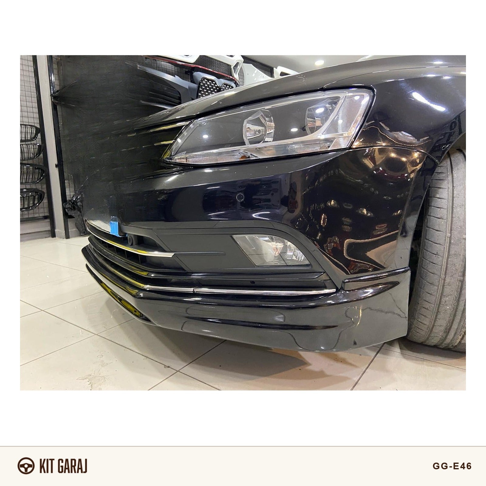 Volkswagen Jetta Mk6 2014-2018 Makyajlı Ön Ek (Plastik) Boyasız