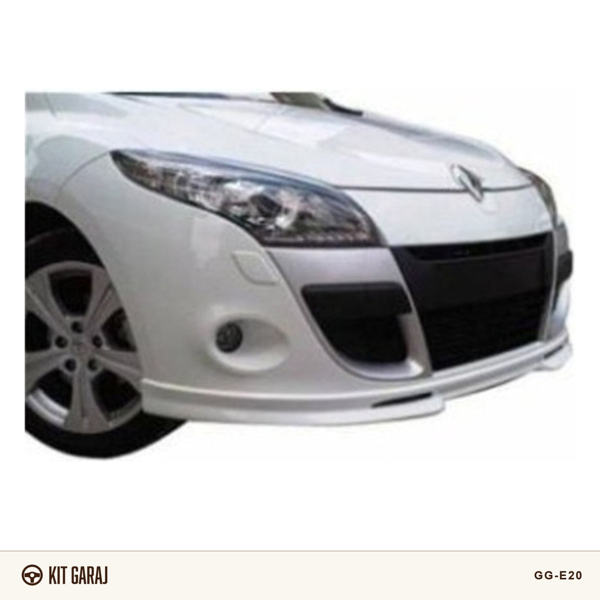 Renault Megane 3 Servis Model Ön Ek (Plastik) Boyasız