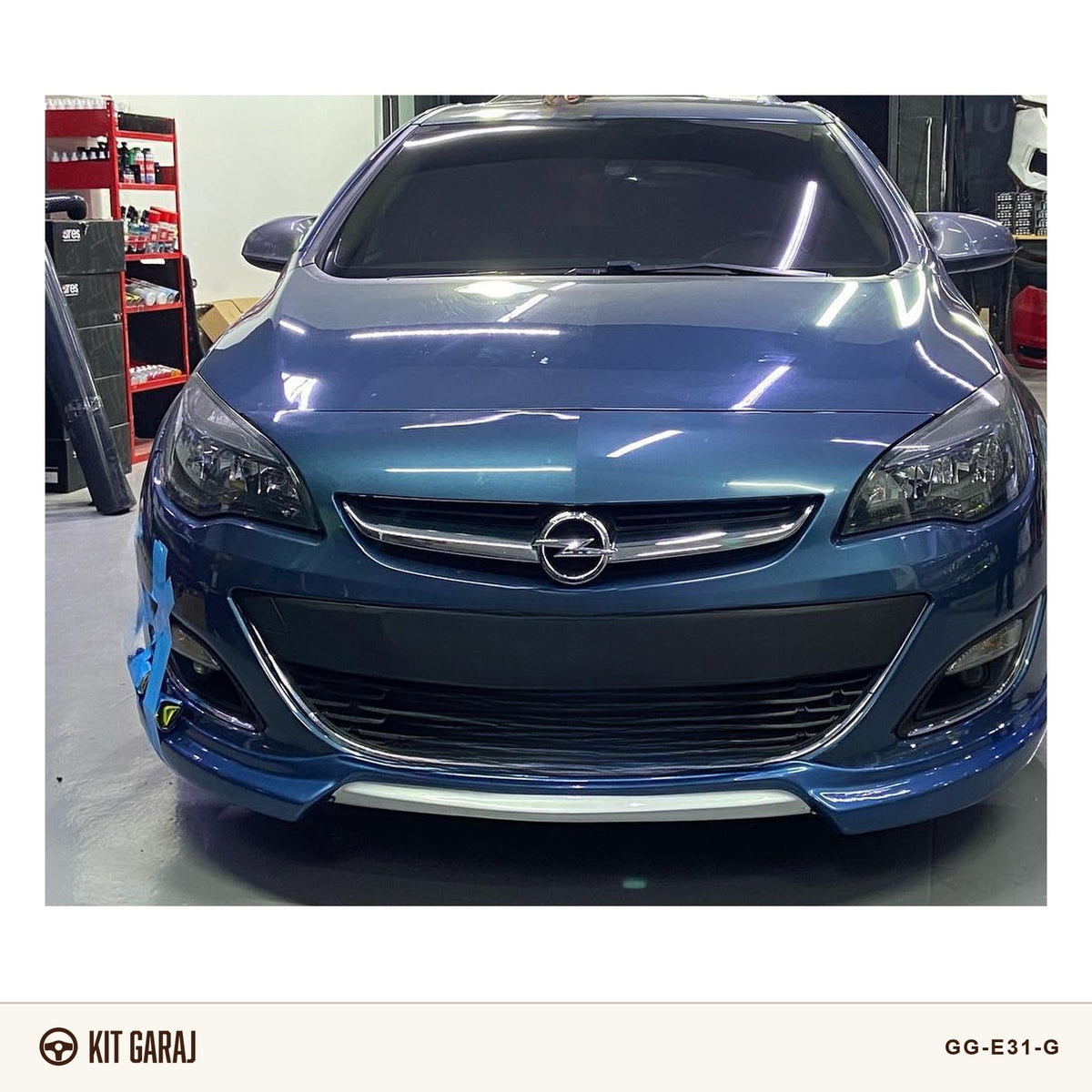 Opel Astra Makyajlı Sedan 2013-2016 Ön Ek (Plastik) Boyasız