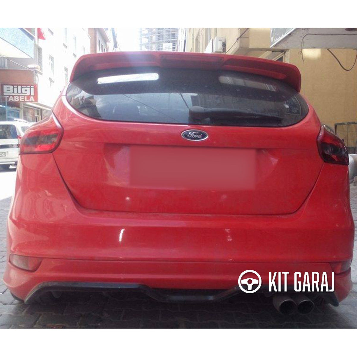 Ford Focus 3.5 Hb 2015-2018 Makyajlı Kasa Uyumlu Boyasız Plastik Arka Ek