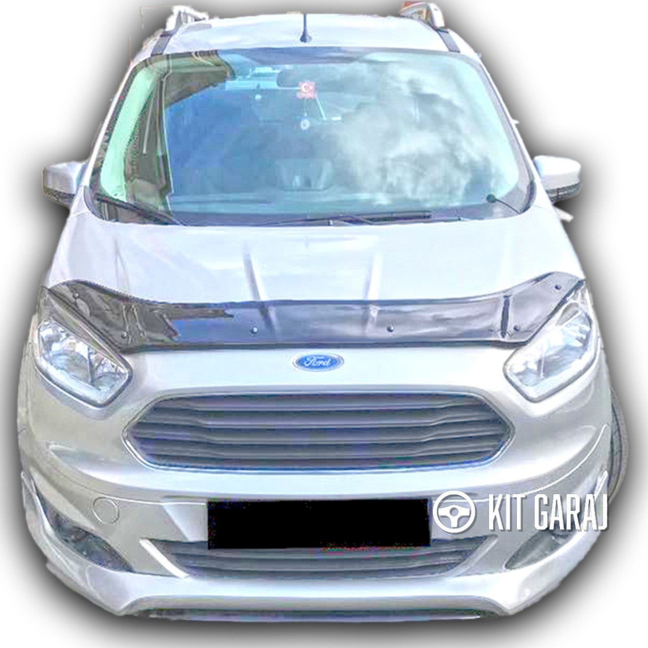 Ford Tourneo Courier 2014-2018 Makyajsız Kasa Uyumlu Boyasız Plastik Ön Ek