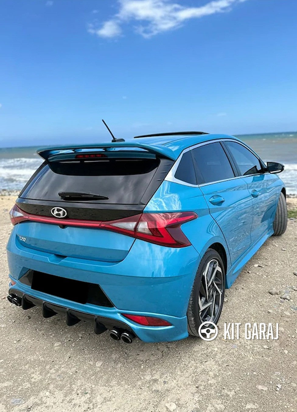 Hyundai i20 2019+ Arka Ek (Plastik)
