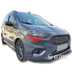 Ford Tourneo Courier 2018-2023 Makyajlı Kasa Uyumlu Boyasız Plastik Servis Model Ön Ek