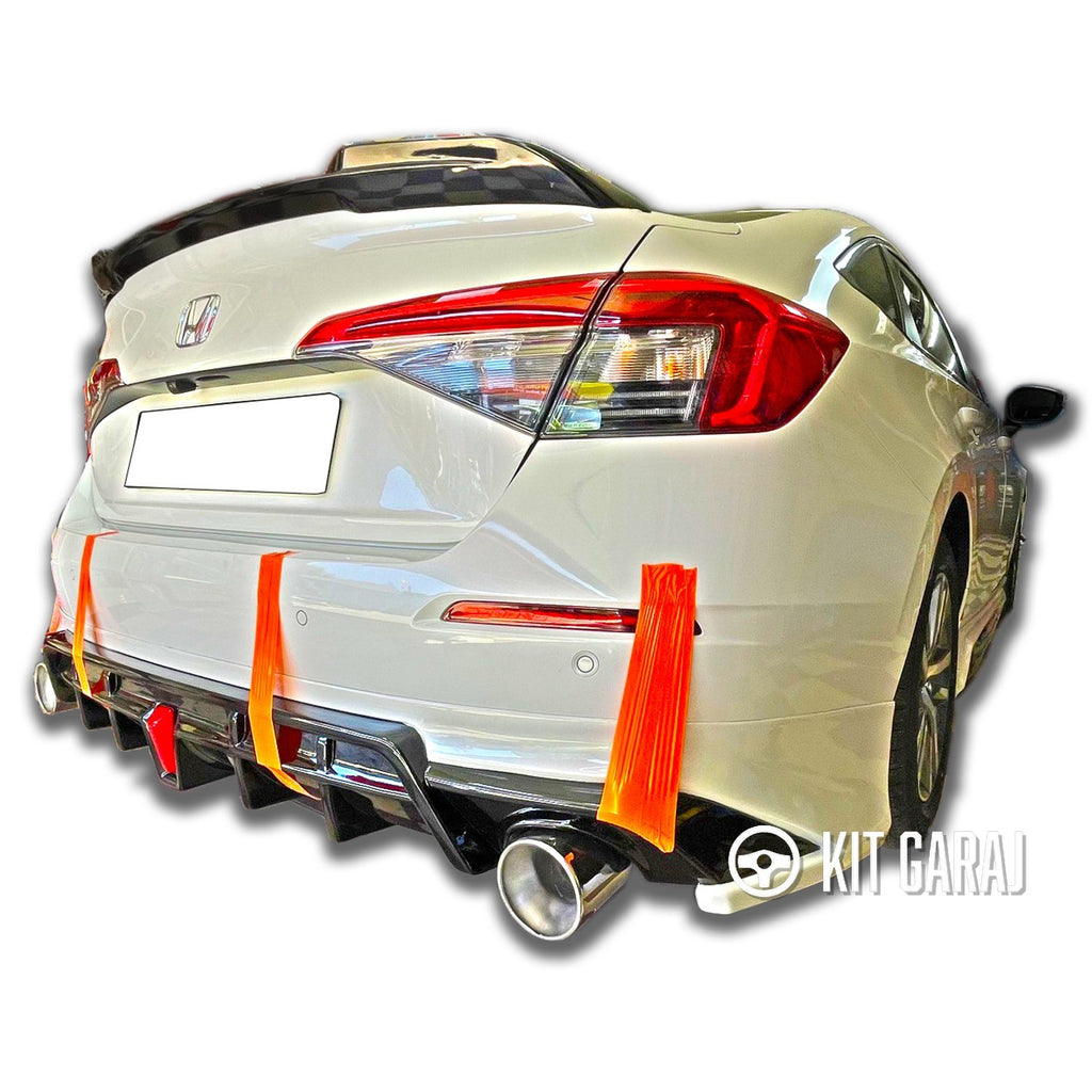 Honda Civic Fe 2022 Uyumlu Yeni Model Plastik Arka Ek