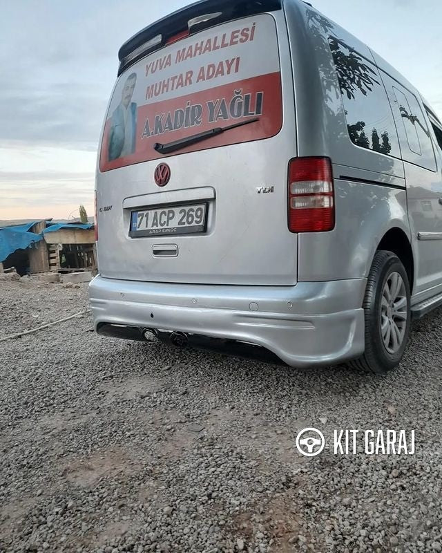 Volkswagen Caddy 2004-2010 Arka Ek (Plastik)
