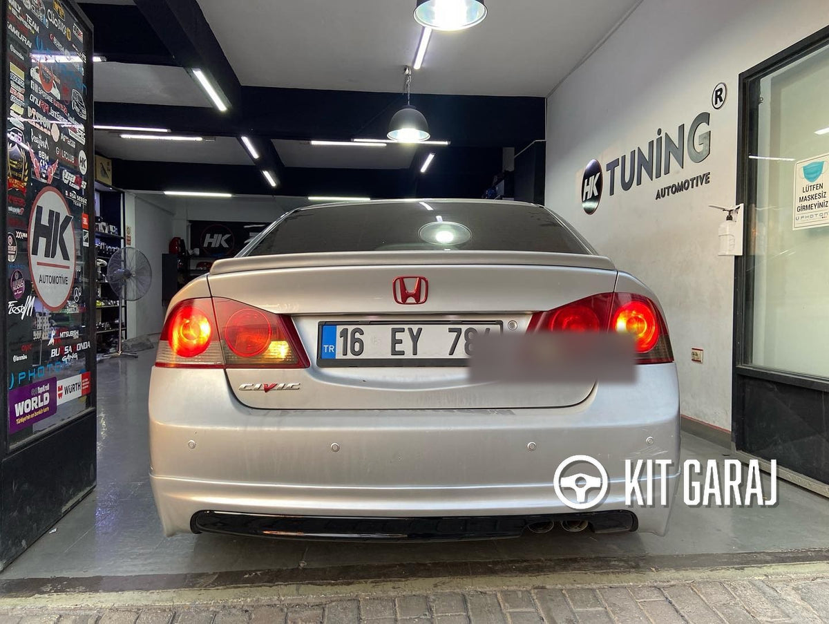 Honda Civic Fd6 Uyumlu Mugen Arka Ek (Plastik)