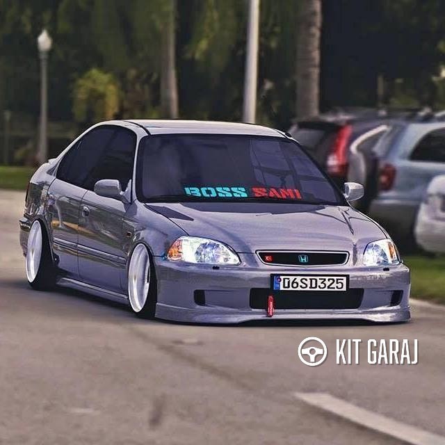 Honda Civic 99-01 Makyajlı Typer Ön Ek (Plastik) No:5