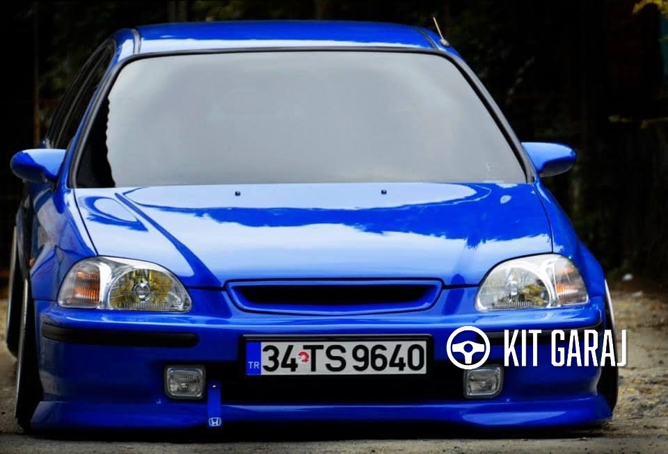Honda Civic 96-98 Typer Ön Ek Plastik Sportif & Dayanıklı Tasarım Boyasız